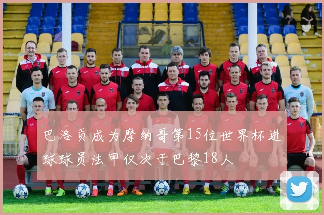 巴洛贡成为摩纳哥第15位世界杯进球球员法甲仅次于巴黎18人
